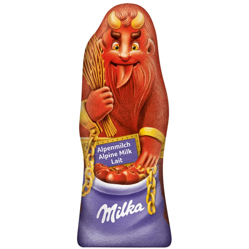 Milka Čert čokoládová dutá figurka