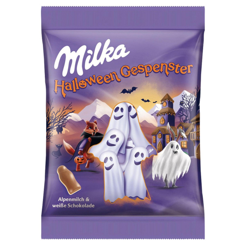 Milka Halloweenští duchové čokoláda