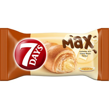 7Days Croissant s creme brulee příchutí