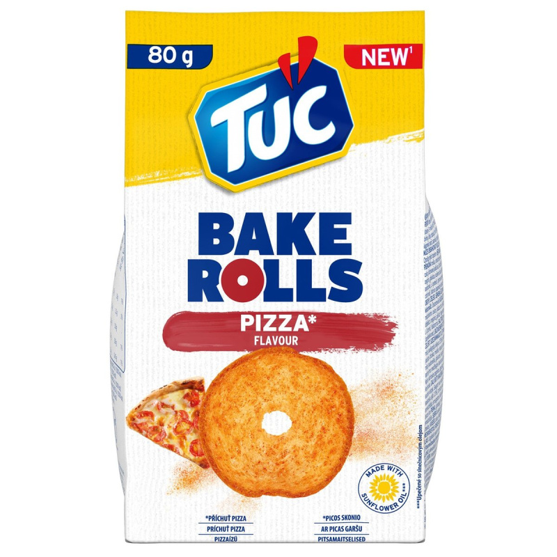 Tuc Bake Rolls příchuť pizza