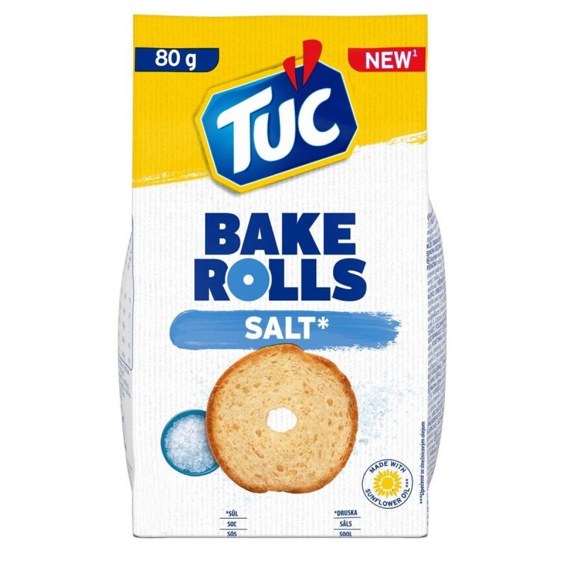 Tuc Bake Rolls příchuť sůl