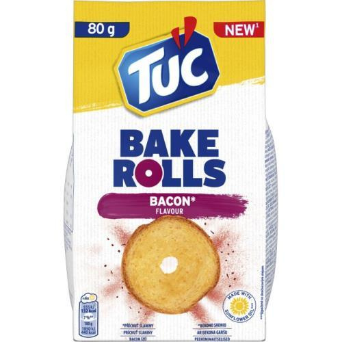 Tuc Bake Rolls - slané krekry - slanina, 80 g