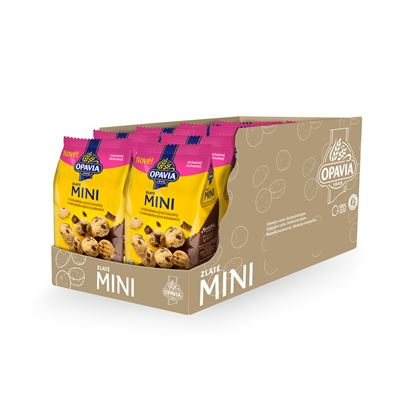 Opavia sušenky Zlaté mini se skořicí
