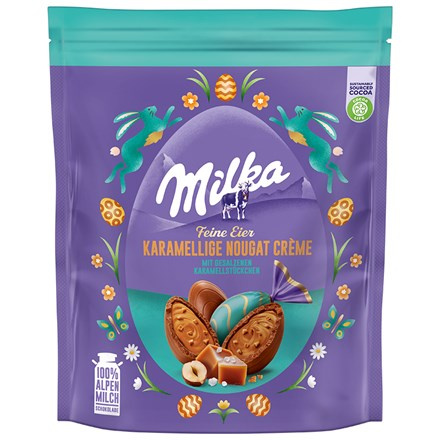 Milka Feine Eier Rounds slaný karamel 90 g