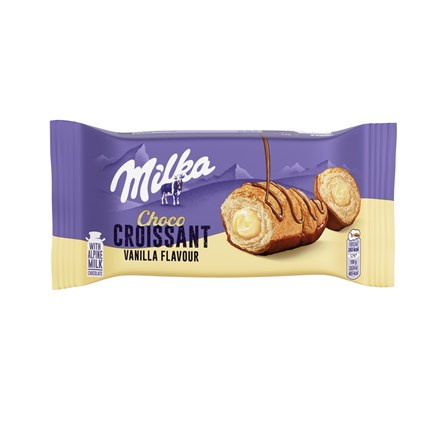 Milka Choco Vanilla - pečivo s náplní - vanilka, 50 g