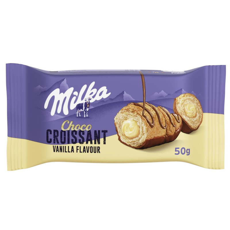 Milka Croissant s vanilkovou příchutí