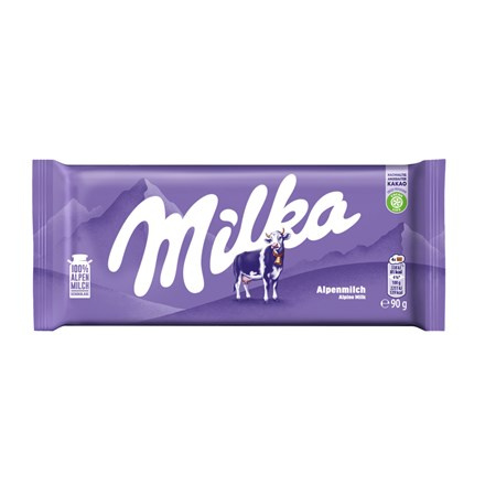 Milka čokoláda Mléčná z alpského mléka