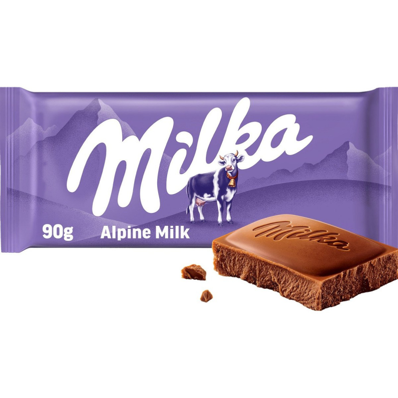 Milka čokoláda Mléčná z alpského mléka