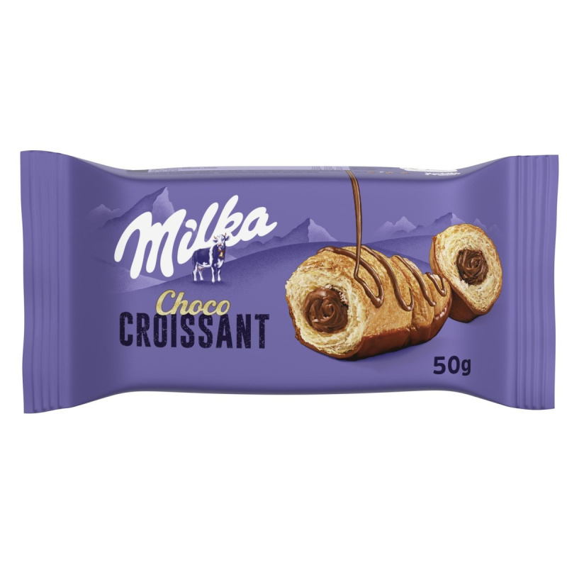 Milka Croissant s čokoládovou náplní