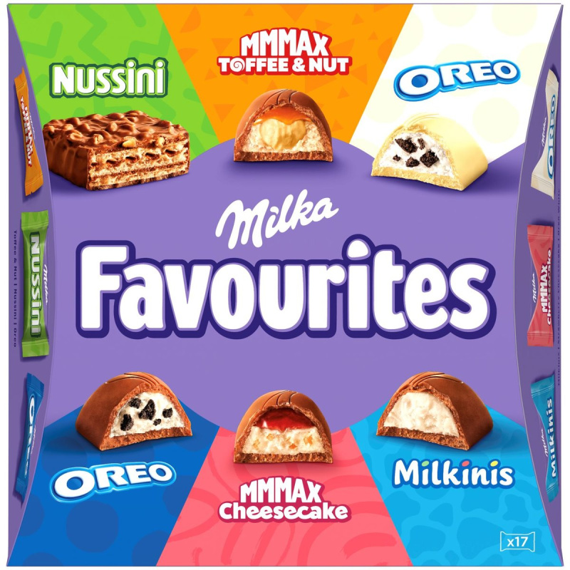 Milka bonboniéra Favourites mix pralinek