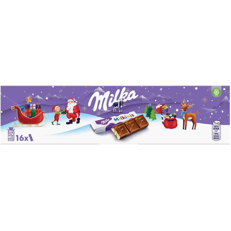 Milka Milkinis tyčinky s mléčnou náplní