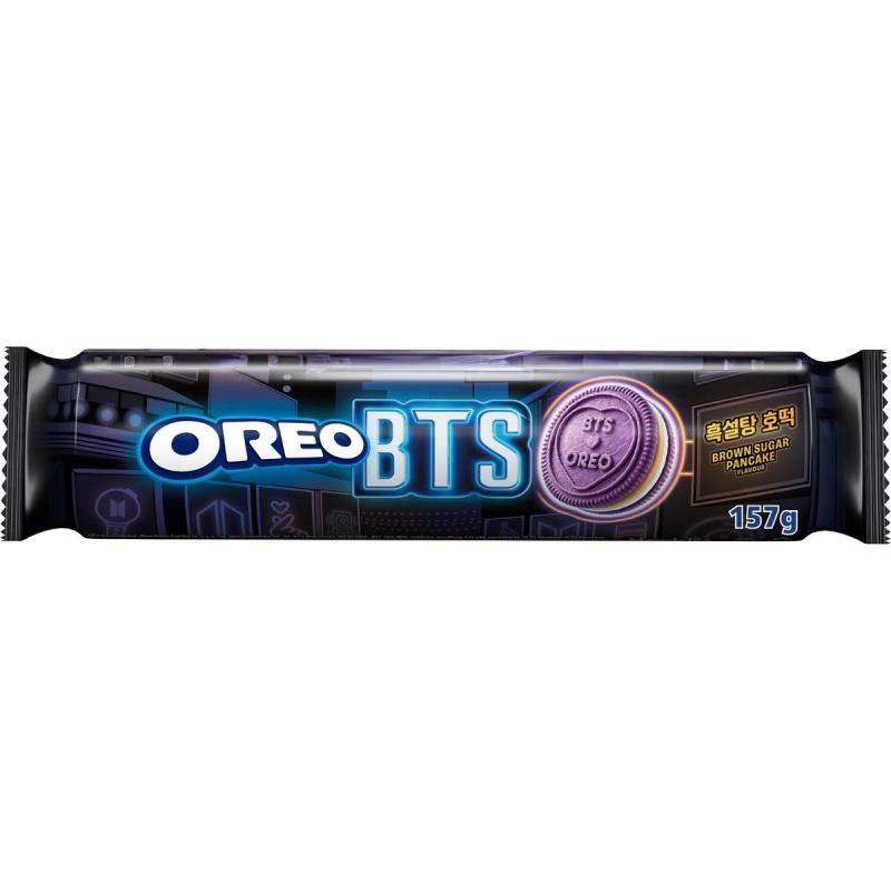 Oreo Sušenky limitovaná edice BTS s příchutí vanilky a karamelu