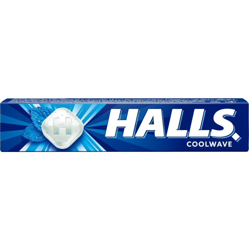 Halls Bonbóny coolwave mentol a eukalyptus