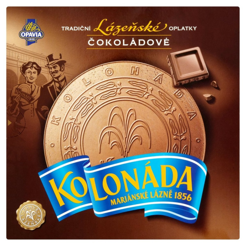 Opavia Kolonáda lázeňské oplatky čokoládové