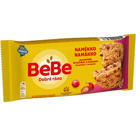 Opavia Cereální bochánek BeBe Dobré Ráno Naměkko brusinka a ovoce