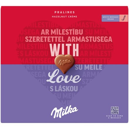 Milka I love Milka Hazelnut pralinky 110 g