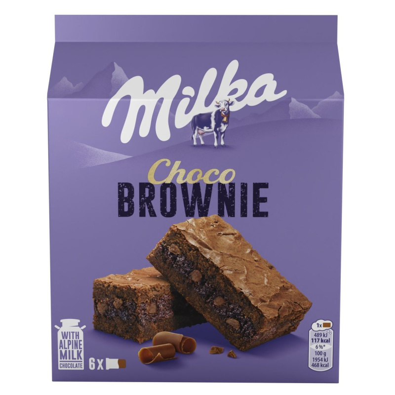 Milka jemné pečivo Choco Brownie