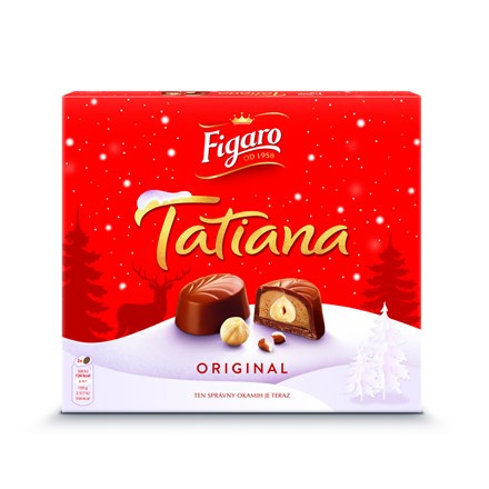 Figaro Tatiana bonboniéra mléčná čokoláda 172 g