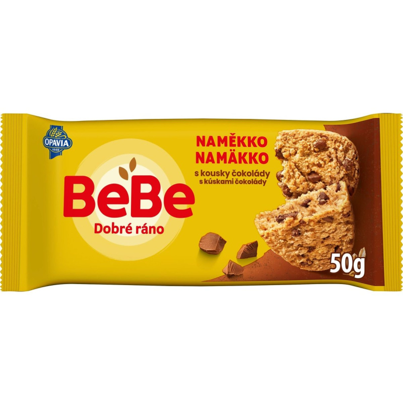 Opavia Cereální bochánek BeBe Dobré Ráno Naměkko s kousky čokolády