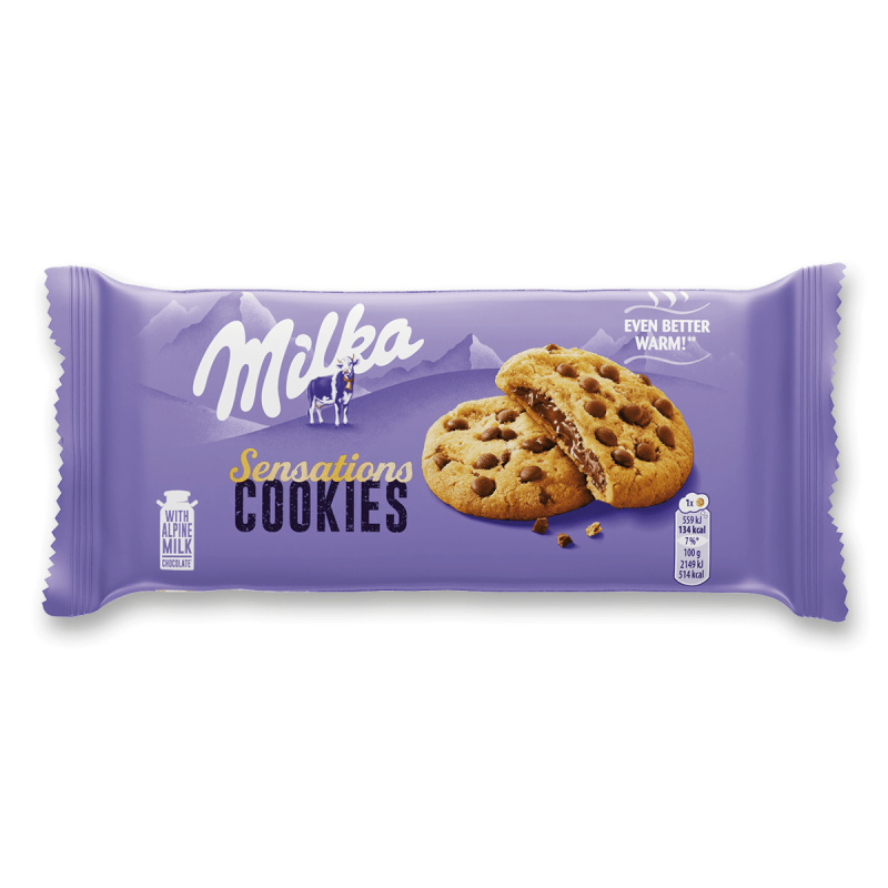Milka Cookie Sensation - sušenky - Choco Inside, 156 g