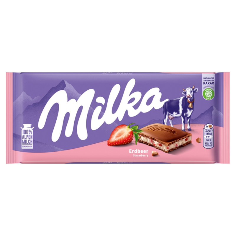 Milka Strawbery 100 g