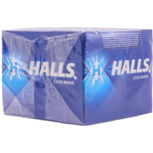 Halls coolwave mentholyptus @20x33,5g