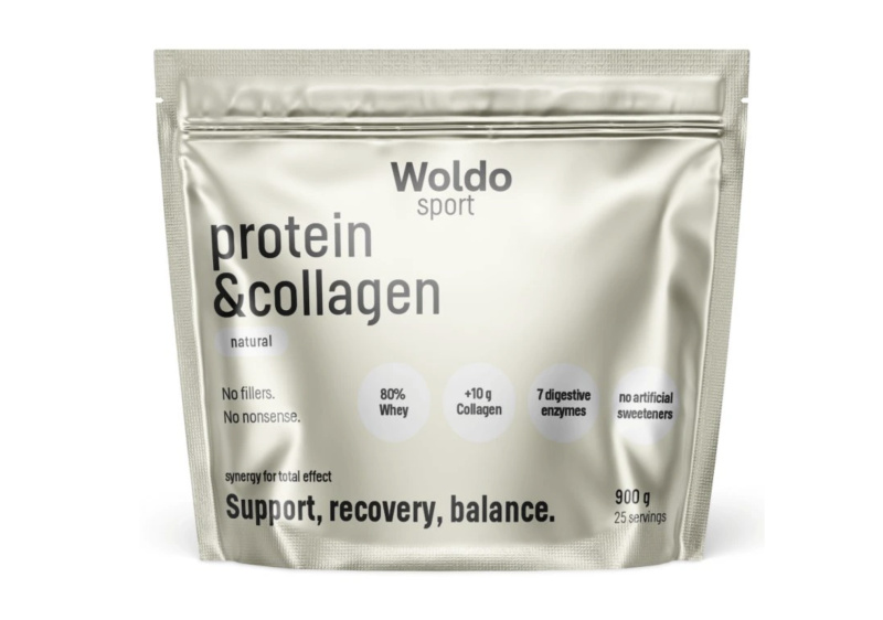 WoldoHealth WPC Protein Natural, 900g