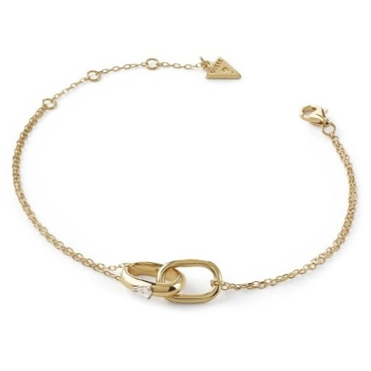 Guess Pozlacený dámský náramek Nuances JSBB04555JWYG 18,4 cm