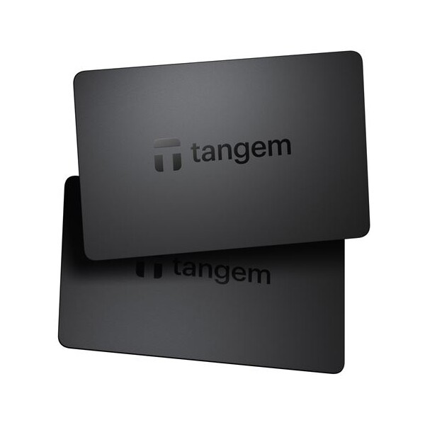 Tangem Wallet 2-card set TG128X2-B Černá