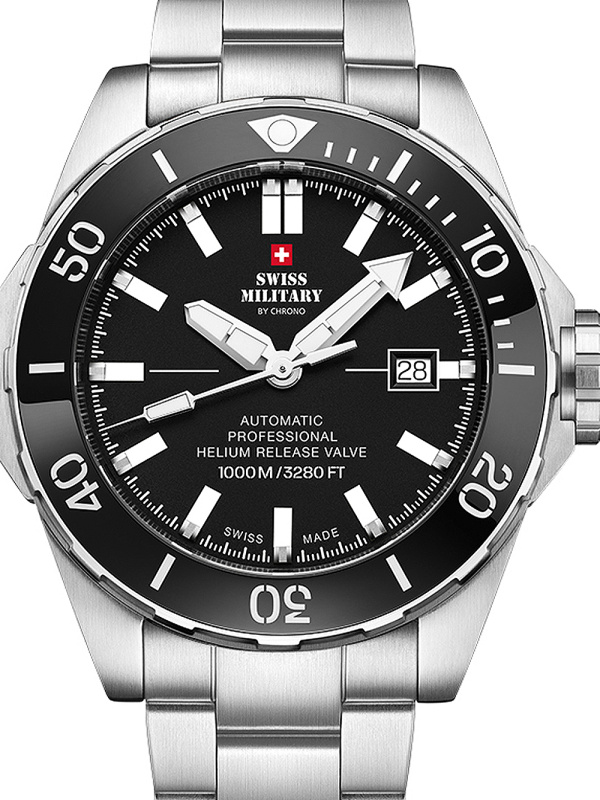 Swiss Military SMA34092.01 automatic Diver 45mm