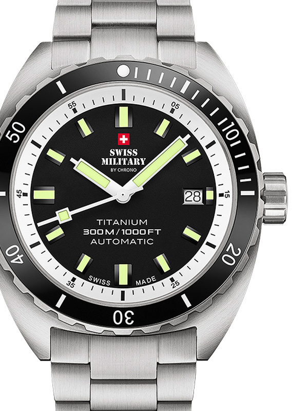 Swiss Military SMA34100.02 Diver Titanium Automatic 42 mm