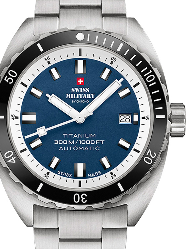 Swiss Military SMA34100.03 Diver Titanium Automatic 42 mm
