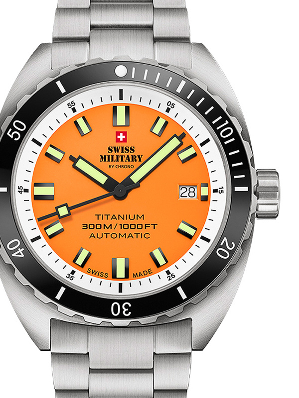 Swiss Military SMA34100.04 Diver Titanium Automatic 42 mm