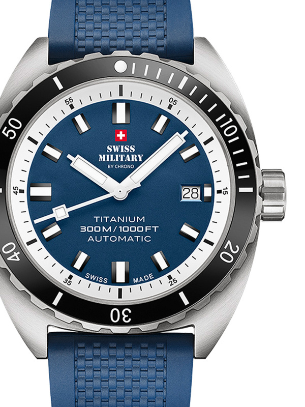 Swiss Military SMA34100.09 Diver Titanium Automatic 42 mm