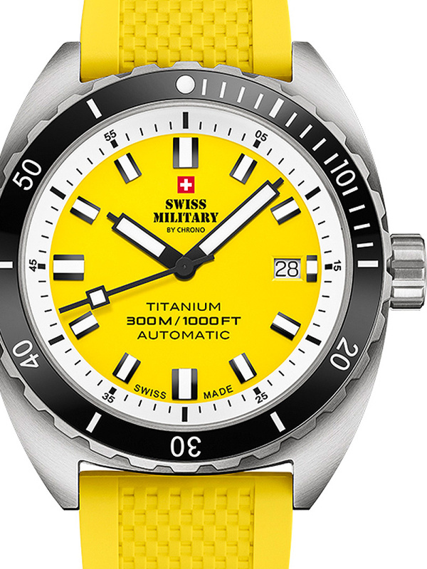 Swiss Military SMA34100.11 Diver Titanium Automatic 42 mm