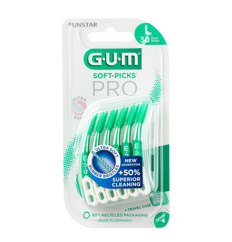 G.U.M Soft-Picks PRO Mezizubní kartáčky Large v blistru 30 kusů