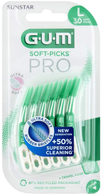 G.U.M Soft-Picks PRO Mezizubní kartáčky Large v blistru 30 kusů