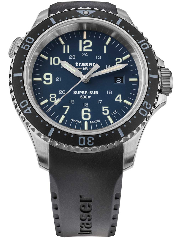 Traser 109374 P67 T25 SuperSub Blue 46 mm