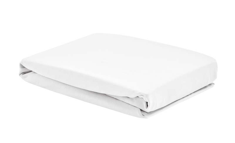 Christian Fischbacher Bavlněné prostěradlo DREAMCATCHER Sea Salt 180 x 200 cm