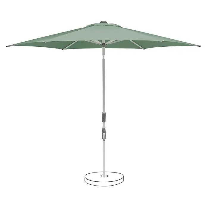 Slunečník Suncomfort Slide / Ø 300 cm / zelená Varianta: ivi1