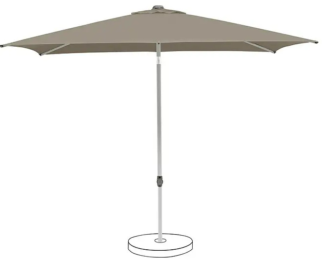 Slunečník Suncomfort Pop Up / 250 x 200 cm / světle béžová Varianta: ivi1