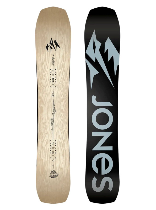 Jones snowboard Flagship Wide Natural | Písková | Velikost snb 165W