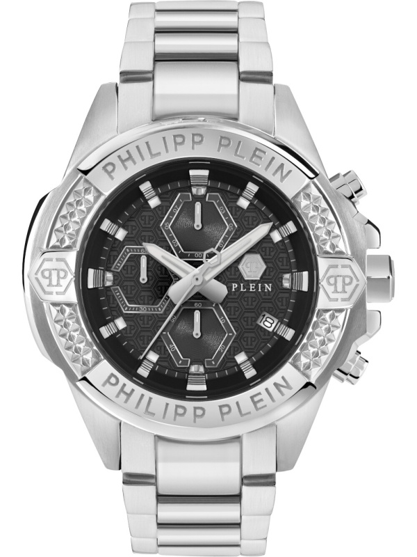 Philipp Plein PWWFA0425 The $kull Chrono 45mm 5ATM
