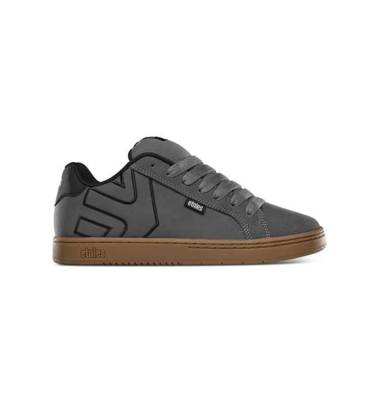 Etnies pánské boty Fader Dark Grey / Black | Šedá | Velikost 12 US