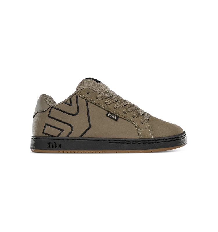 Etnies pánské boty Fader Warm Grey / Black | Černá | Velikost 11 US