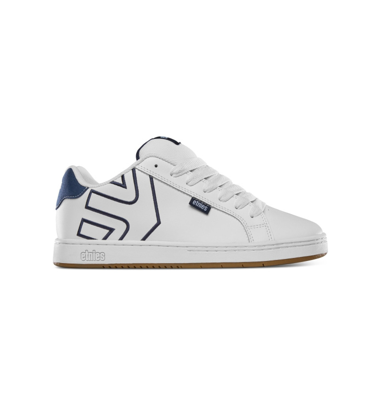 Etnies pánské boty Fader White / Navy | Bílá | Velikost 12 US
