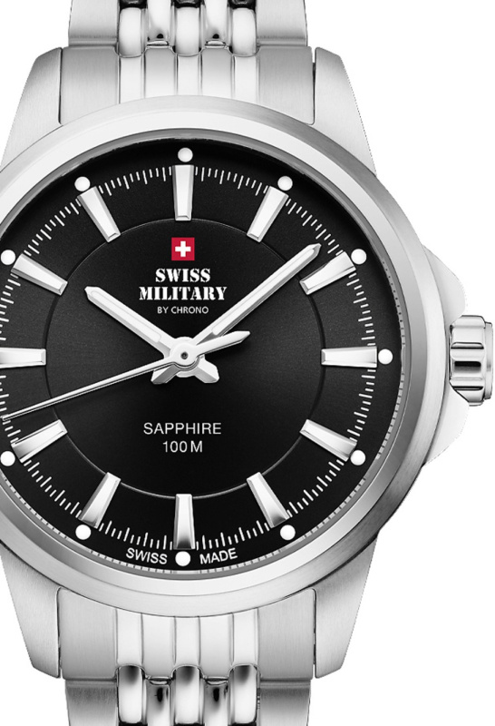 Swiss Military SM34105.01 Classic sapphire crystal 28mm 10ATM