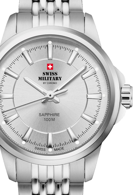 Swiss Military SM34105.02 Classic sapphire crystal 28mm 10ATM