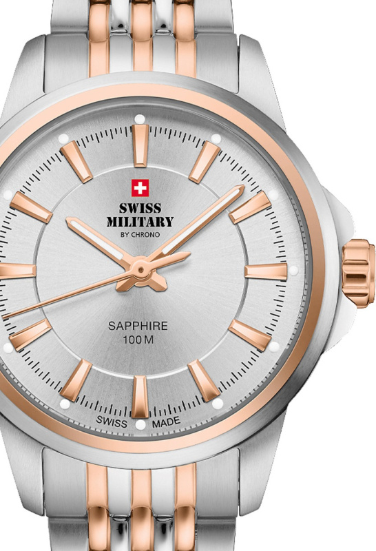 Swiss Military SM34105.07 Classic sapphire crystal 28mm 10ATM
