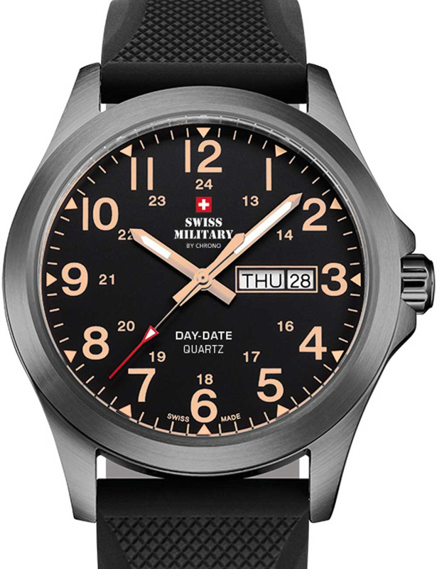 Swiss Military SMP36040.31 Day-Date Quartz 42mm 5ATM